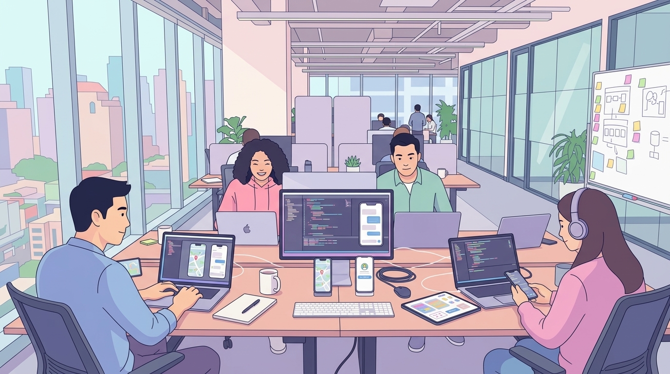 Development Team at Work